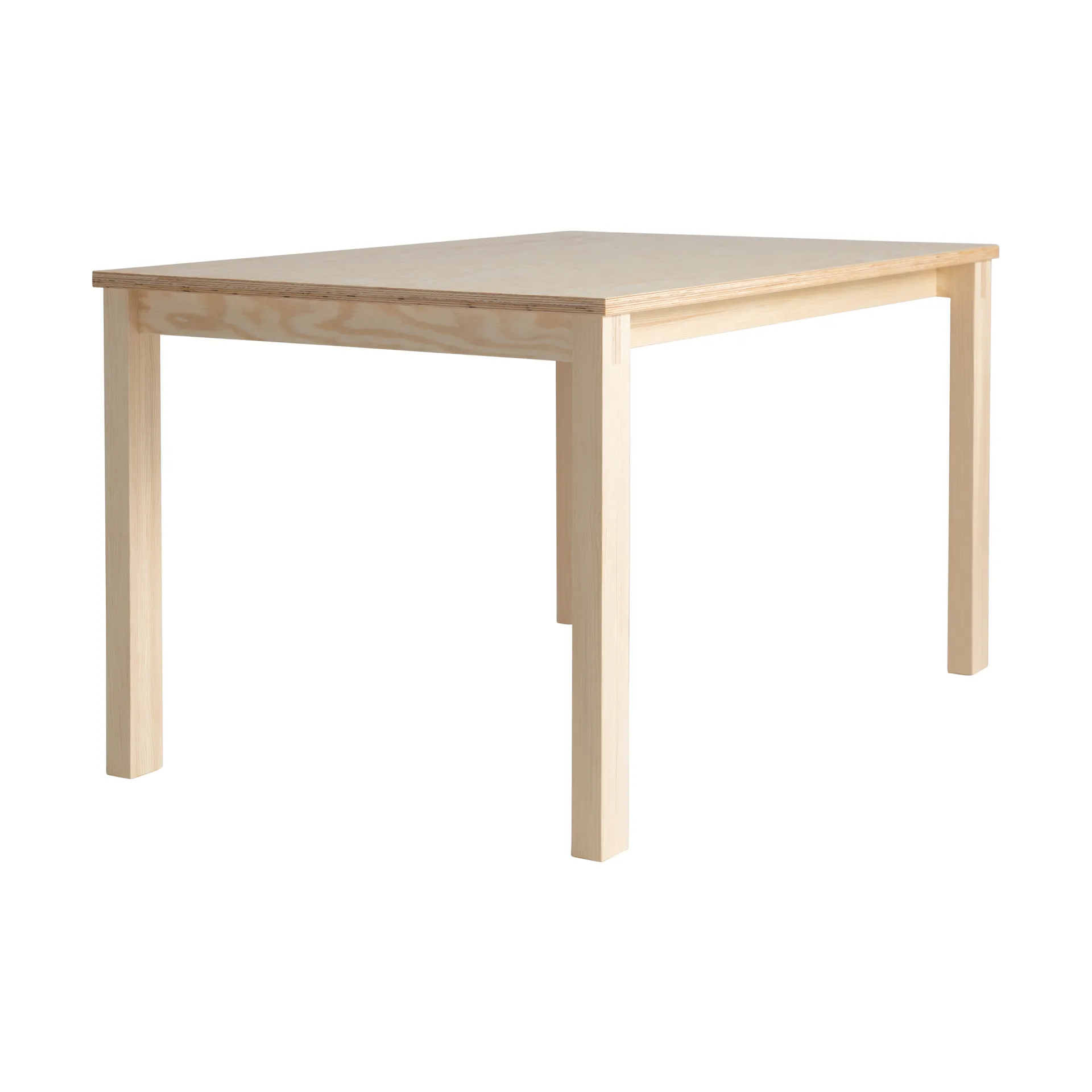 Table 016 Maasto Table, Pin en huile-cire mat, 200×90×75 cm Vaarnii