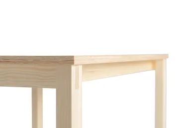 Table 016 Maasto Table - Pin en huile-cire mat, 200×90×75 cm - Vaarnii
