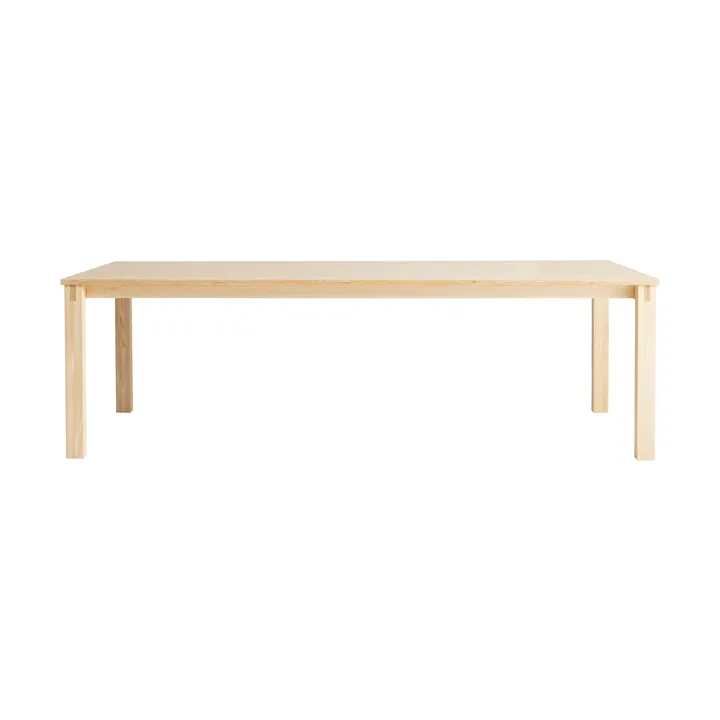Table 016 Maasto Table - Pin en huile-cire mat, 245x90 cm - Vaarnii