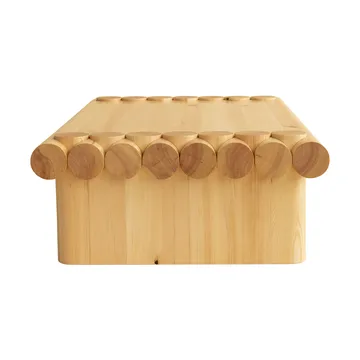 Table basse 004 Coffee Table - Pin en huile-cire mat, 120x80x35 cm - Vaarnii