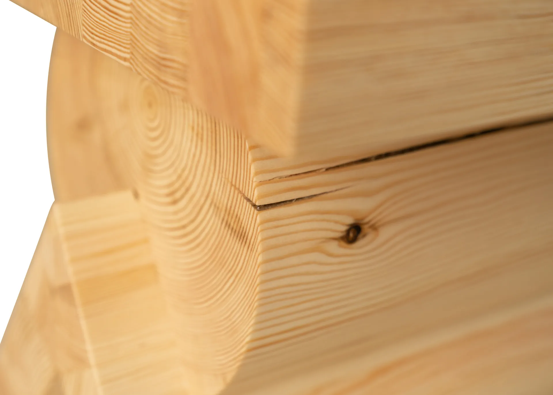 Table d’appoint 006 AA Side Table, Pin en huile-cire mat, 40x40x45 cm Vaarnii