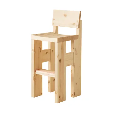 Tabouret de bar 001 Bar Stool - Pin en huile-cire mat, 75 cm - Vaarnii