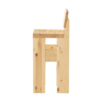 Tabouret de bar 001 Bar Stool - Pin en huile-cire mat, 75 cm - Vaarnii