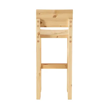 Tabouret de bar 001 Bar Stool - Pin en huile-cire mat, 75 cm - Vaarnii