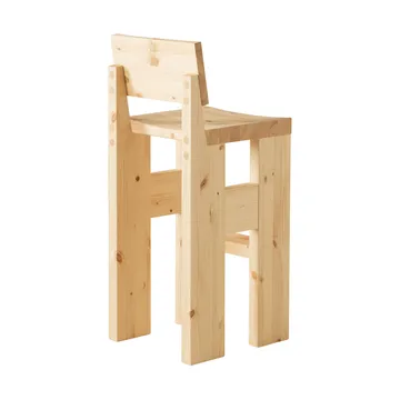 Tabouret de bar 001 Bar Stool - Pin en huile-cire mat, 75 cm - Vaarnii