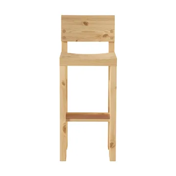 Tabouret de bar 001 Bar Stool - Pin en huile-cire mat, 75 cm - Vaarnii