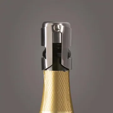 Bouchon à vin champagne stopper Vacuvin - Acier inoxydable - Vacuvin