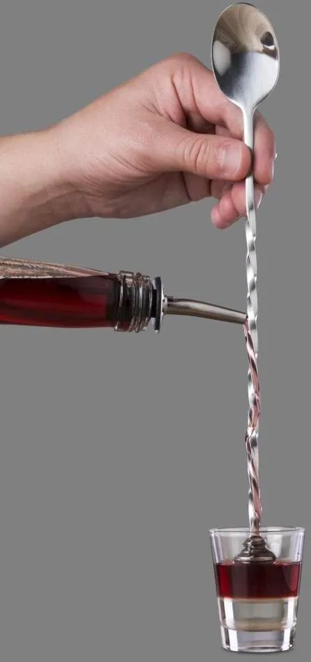 Cuillère de bar Vacuvin, Acier inoxydable Vacuvin