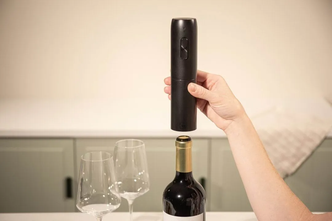 Ouvre-bouteille électrique Vacuvin, Noir Vacuvin