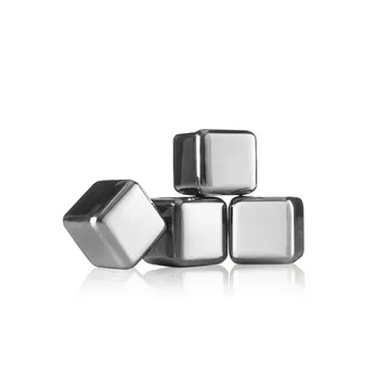 Pierres à whisky Vacuvin - Acier inoxydable, lot de 4 - Vacuvin