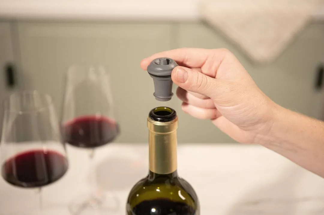 Pompe à vide électrique Wine Saver Vacuvin, Noir Vacuvin