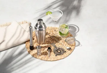 Set à cocktail Lovers Bar In A Box Vacuvin - Acier inoxydable, 7 pièces - Vacuvin