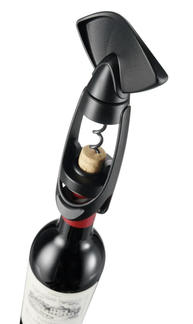 Tire-bouchon à vis Twister Vacuvin, Noir Vacuvin