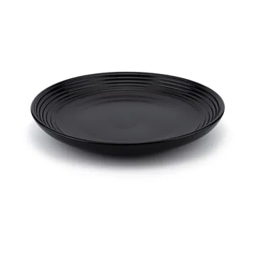 Assiette Gastro Ø25 cm, lot de 4 - Blanc, gris sable, anthracite, noir - Vargen & Thor