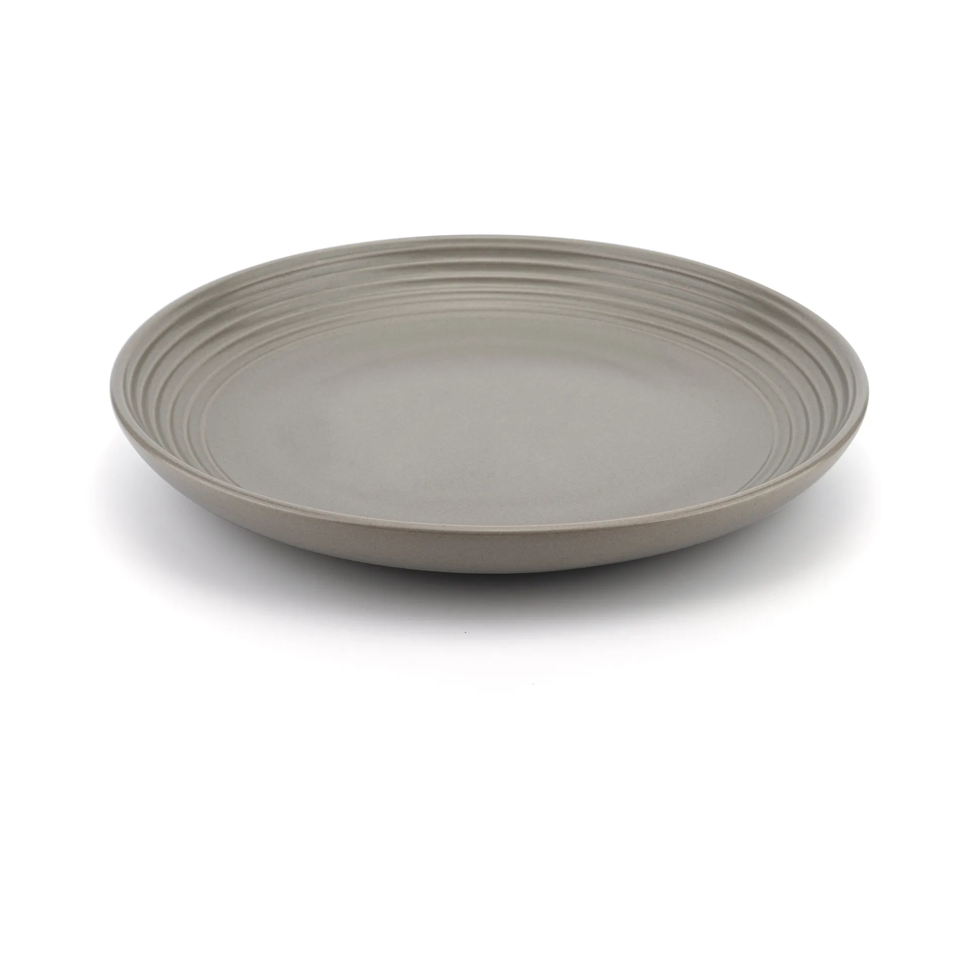 Assiette Gastro Ø25 cm, lot de 4, Blanc, gris sable, anthracite, noir Vargen & Thor
