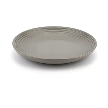 Assiette Gastro Ø25 cm, lot de 4 - Blanc, gris sable, anthracite, noir - Vargen & Thor