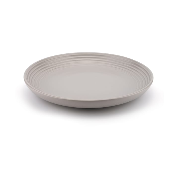 Assiette Gastro Ø25 cm, lot de 4 - Blanc, gris sable, anthracite, noir - Vargen & Thor