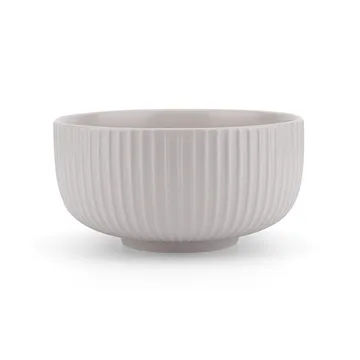 Bol à céréales Duga 70 cl, lot de 4 - Blanc, gris sable, anthracite, noir - Vargen & Thor