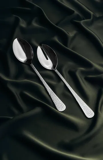 Couverts à salade Frost - Gris pied, 2 pièces - Vargen & Thor