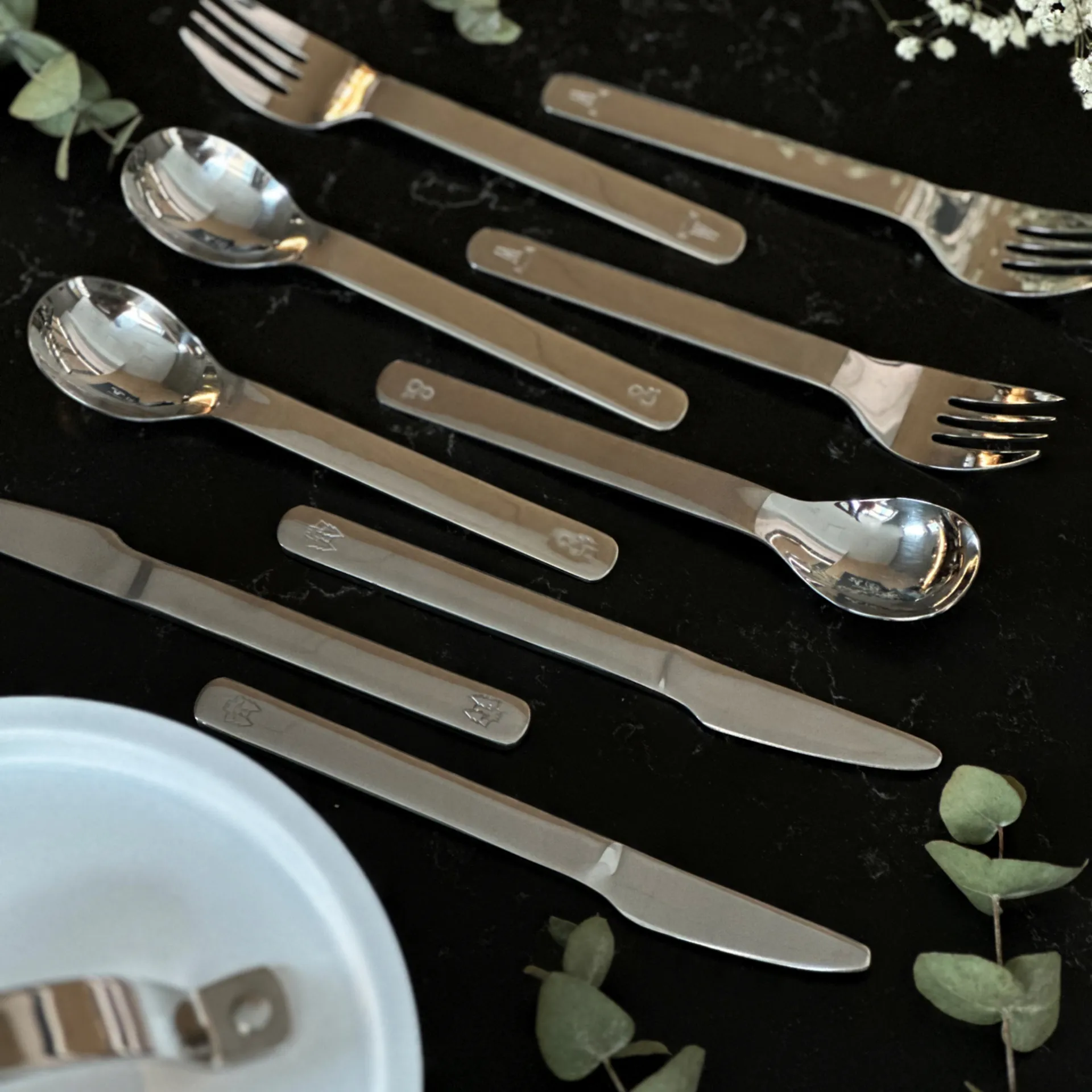 Couverts pour enfants Lupo 9 pièces, Acier inoxydable Vargen & Thor