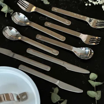 Couverts pour enfants Lupo 9 pièces - Acier inoxydable - Vargen & Thor