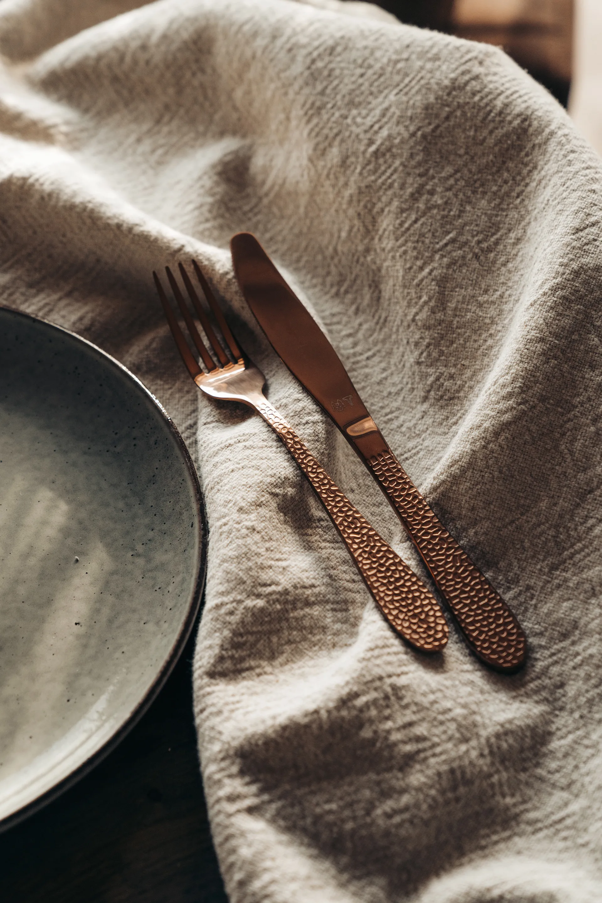 Couverts Vargen & Thor 16 pièces, Fenix, cuivre Vargen & Thor