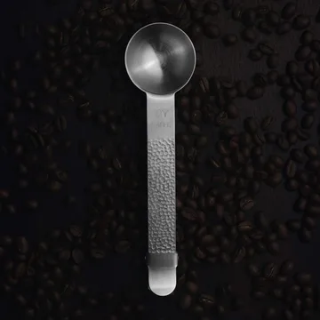 Frost cuillère doseuse à café avec pince - Argent, 20 ml - Vargen & Thor
