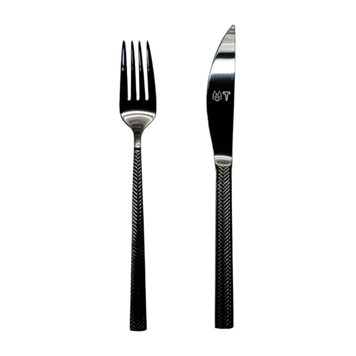 Lot de couverts à viande Glöd 8 pièces - Acier inoxydable - Vargen & Thor