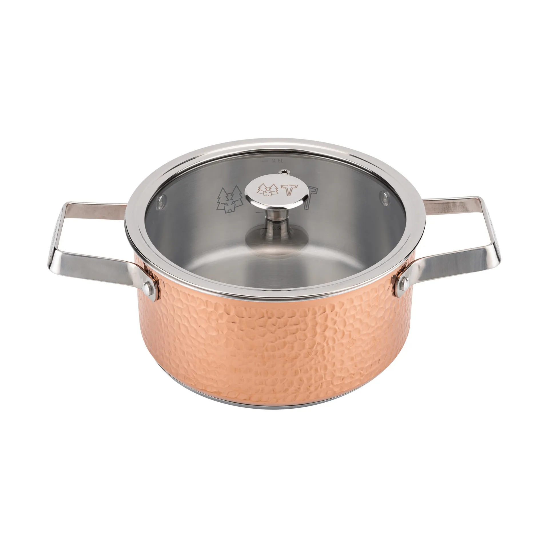 Vargen & Thor Mjölner Noelle cocotte Acier poli, 2,8 L Vargen & Thor Mjölner Noelle cocotte Acier poli, 2,8 L