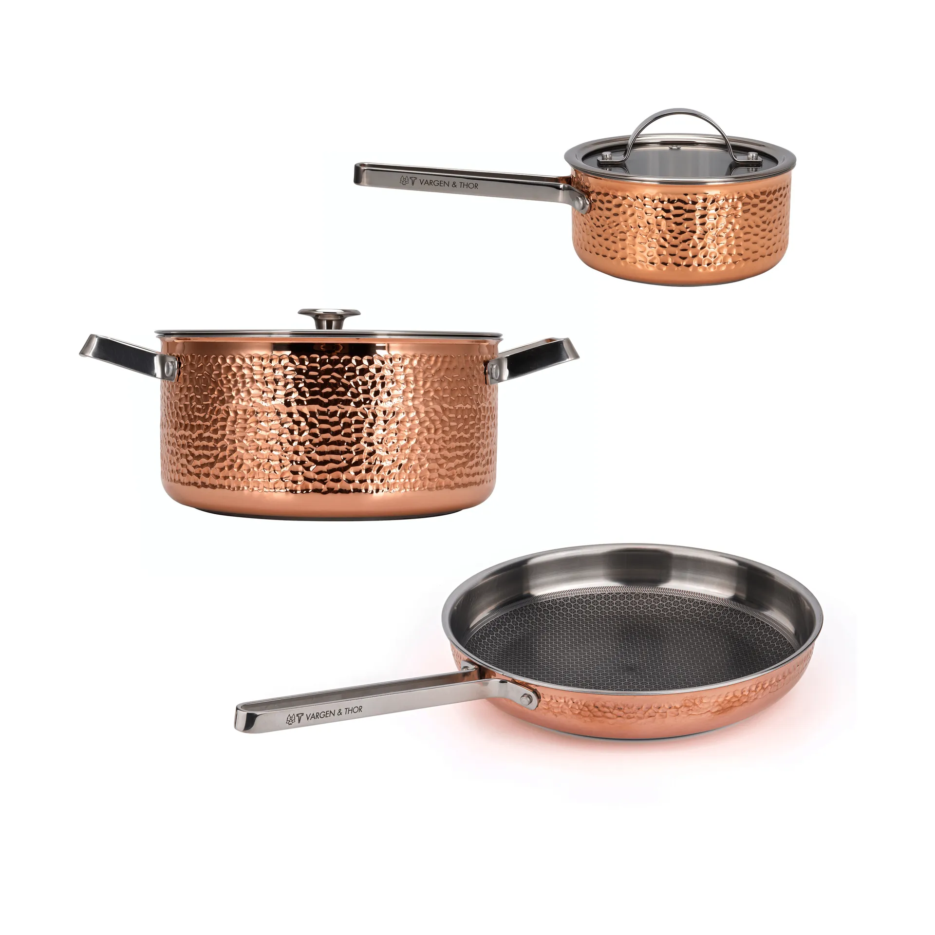 Mjölner Vera Miranda batterie de cuisine, Tasses, 5 pièces Vargen & Thor