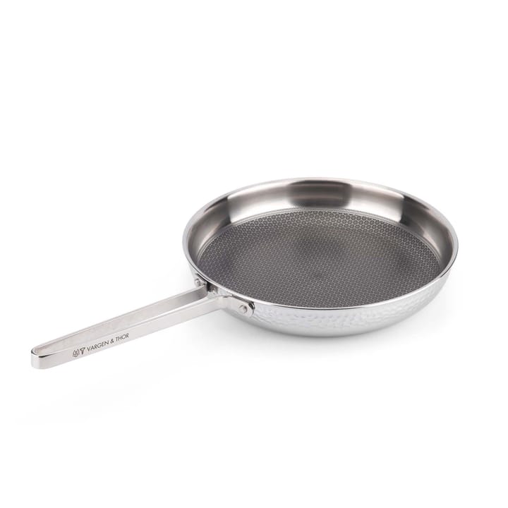 Poêle martelée chromée Kroma - Ø28 cm - Vargen & Thor