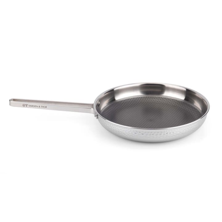 Poêle martelée chromée Kroma, Ø28 cm Vargen & Thor