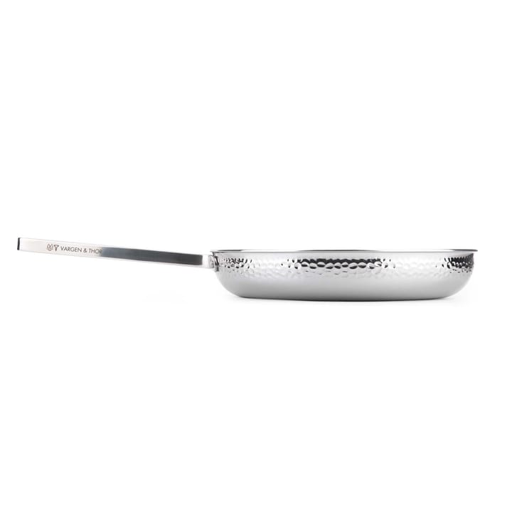 Poêle martelée chromée Kroma, Ø28 cm Vargen & Thor