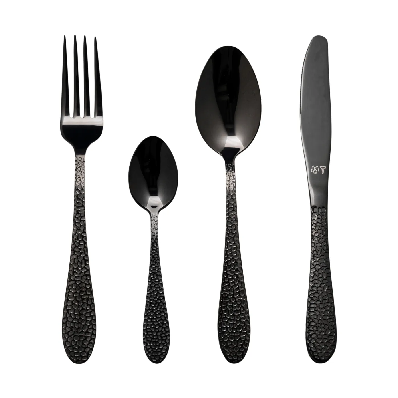 Set de couverts Frost, Onyx, 16 pièces Vargen & Thor