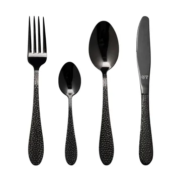 Set de couverts Frost - Onyx, 16 pièces - Vargen & Thor