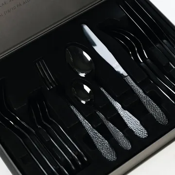 Set de couverts Frost - Onyx, 16 pièces - Vargen & Thor