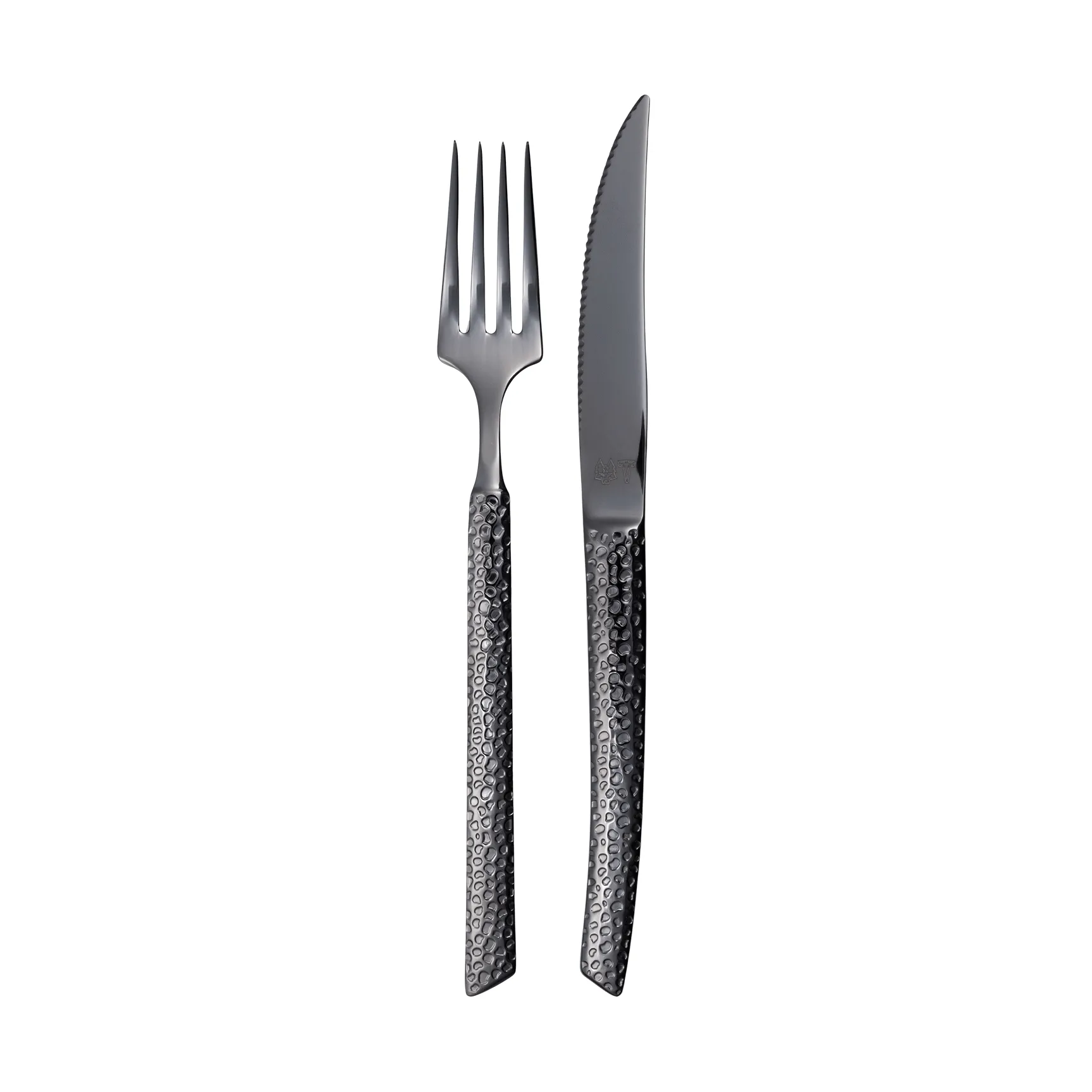 Set de couverts Lava, Anthracite, 8 pièces Vargen & Thor