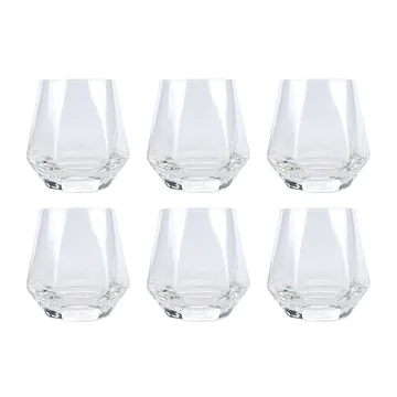 Verre Hexa 30 cl, lot de 6 - Transparent - Vargen & Thor