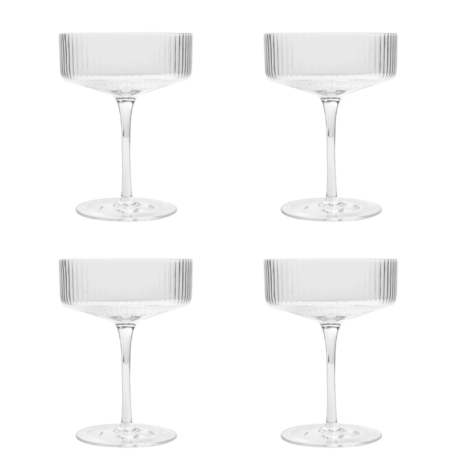 Verres à cocktail YKON 25 cl, lot de 4, Transparent Vargen & Thor