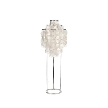 Lampadaire Fun 1 TM - nacre, chrome - Verpan