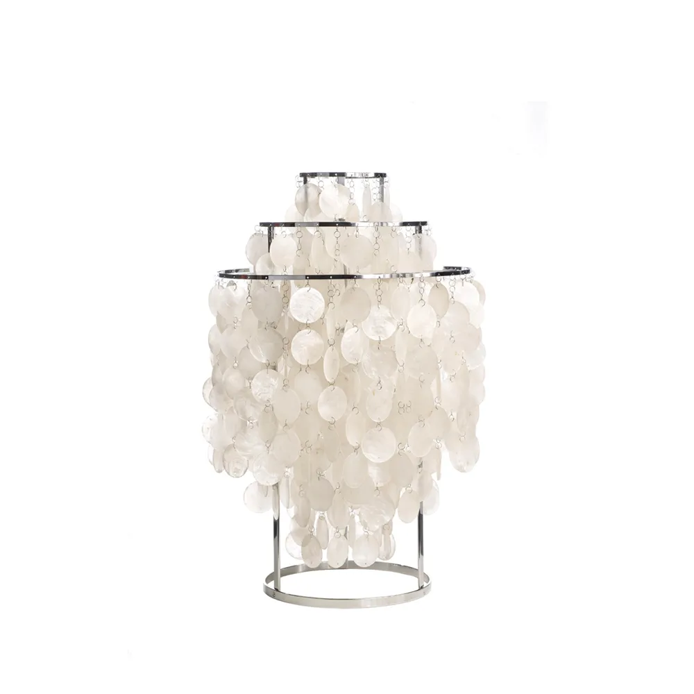 Lampe de table Fun 1 TM, nacre, chrome Verpan