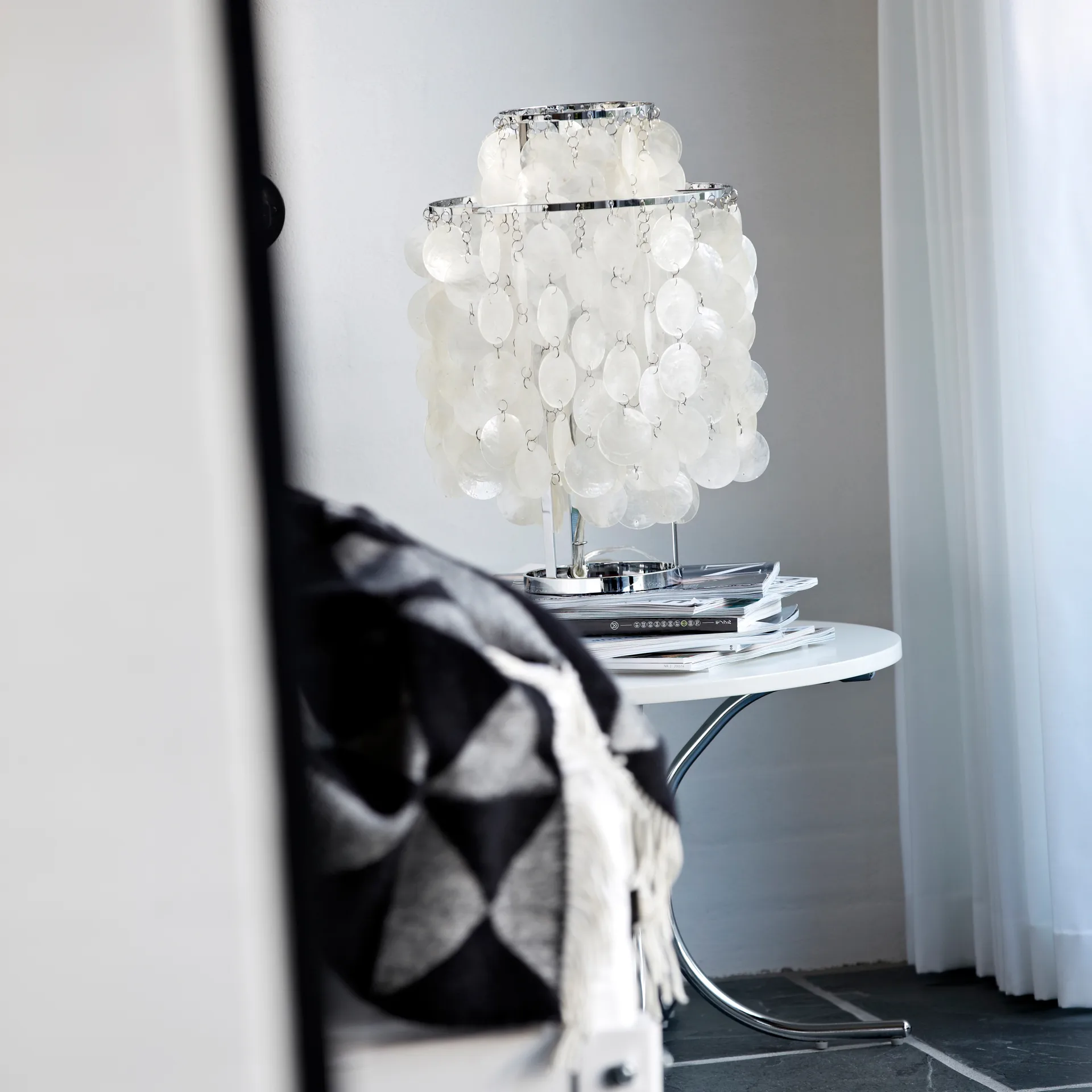 Lampe de table FUN 2TM, Chrome Verpan