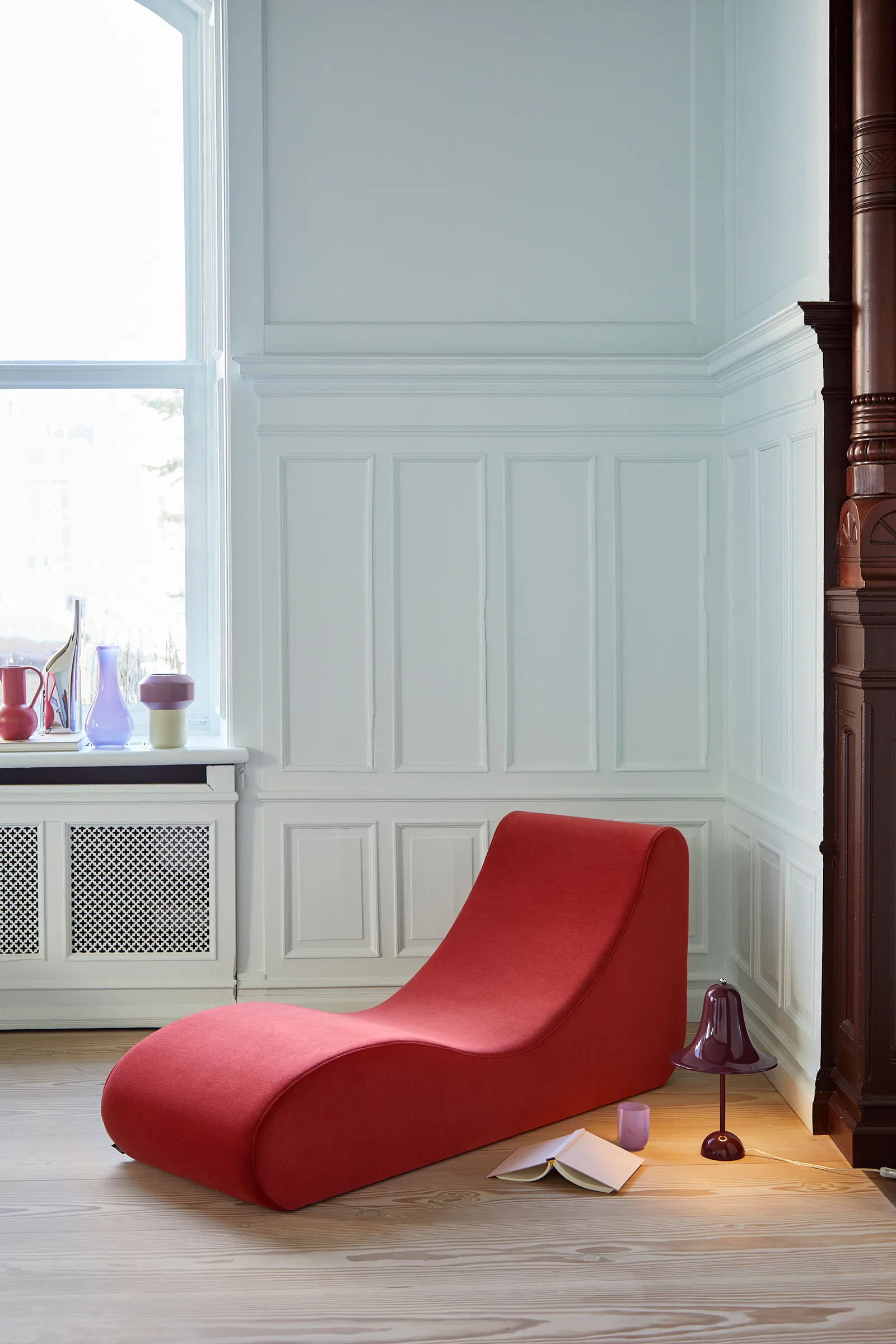 Lampe de table Pantop Ø23 cm, Burgundy Verpan