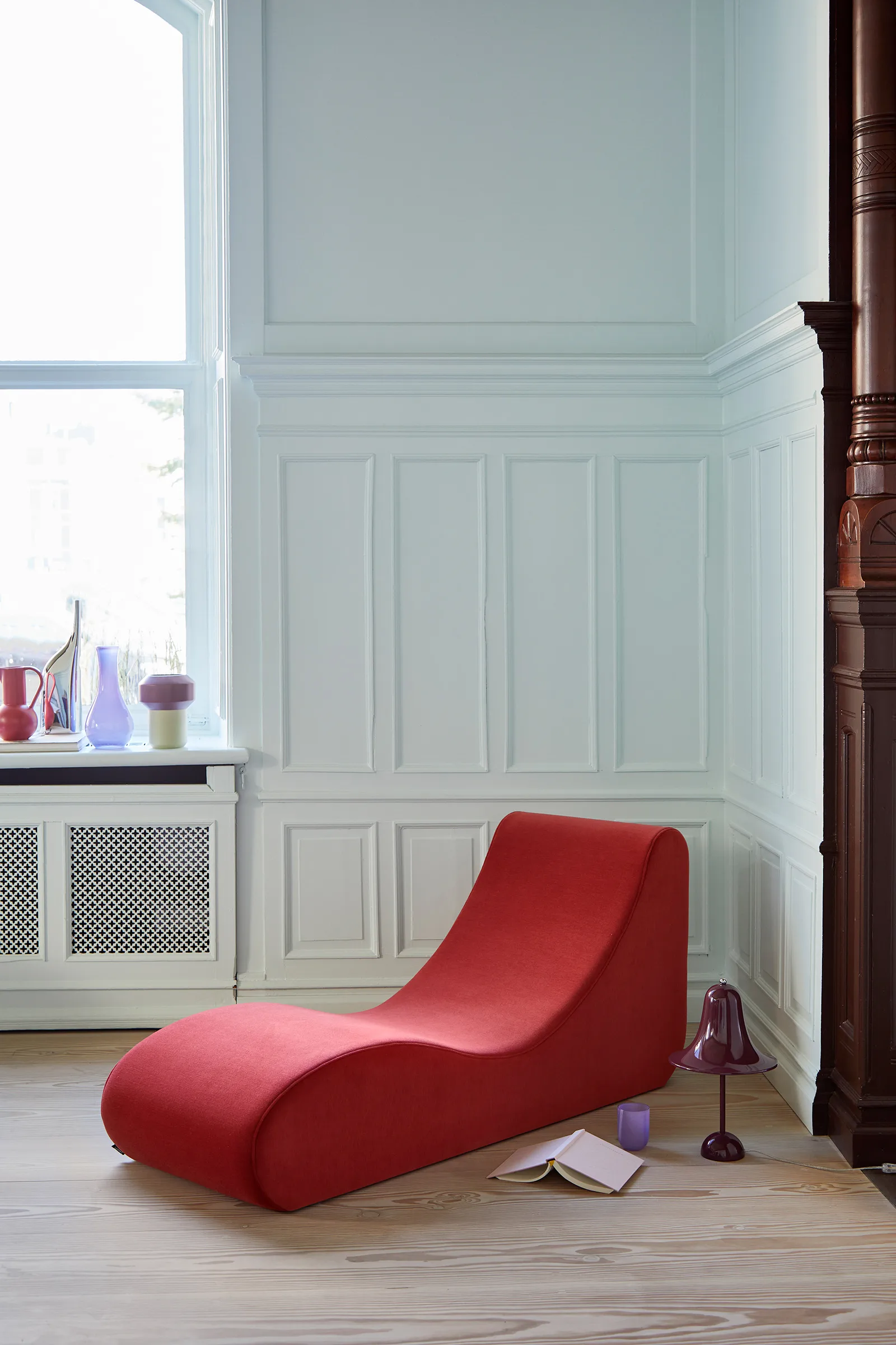 Lampe de table Pantop Ø23 cm, Burgundy Verpan