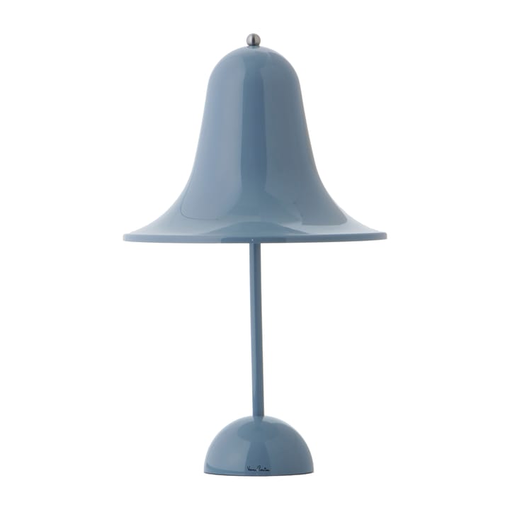 Lampe de table Pantop portable Ø18 cm - Bleu cendré - Verpan