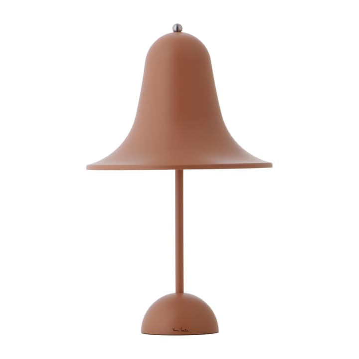 Lampe de table Pantop portable Ø18 cm - Terre cuite mate - Verpan