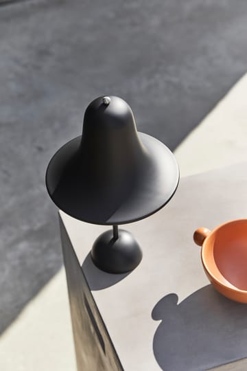 Lampe de table Pantop portable 30 cm - Matt Black - Verpan