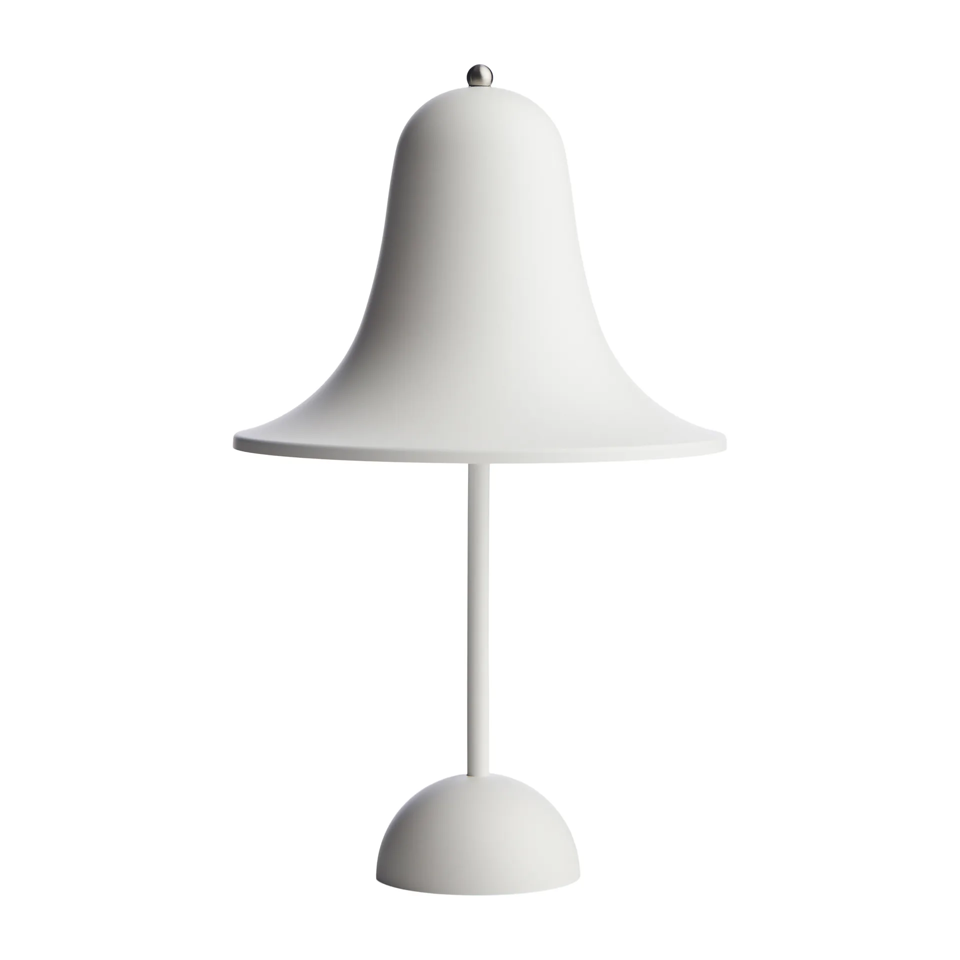 Lampe de table Pantop portable 30 cm, Matt White Verpan