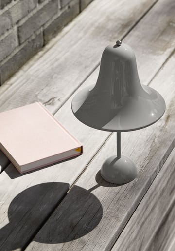 Lampe de table Pantop portable 30 cm - Mint grey - Verpan