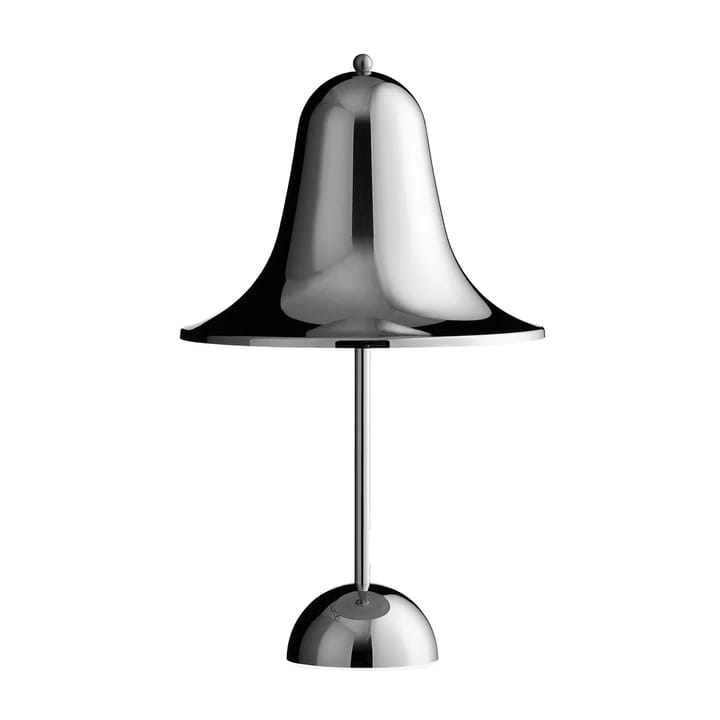 Lampe de table Pantop portable 30 cm - Shiny chrome - Verpan